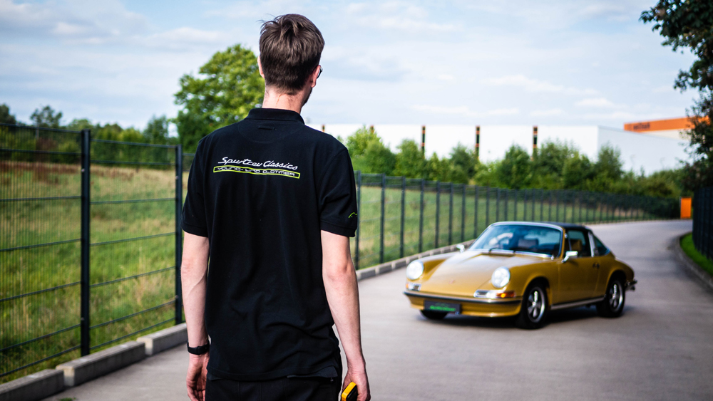 Rollout: Porsche 911S Targa Ölklappenmodell - Ein 11er lernt laufen...