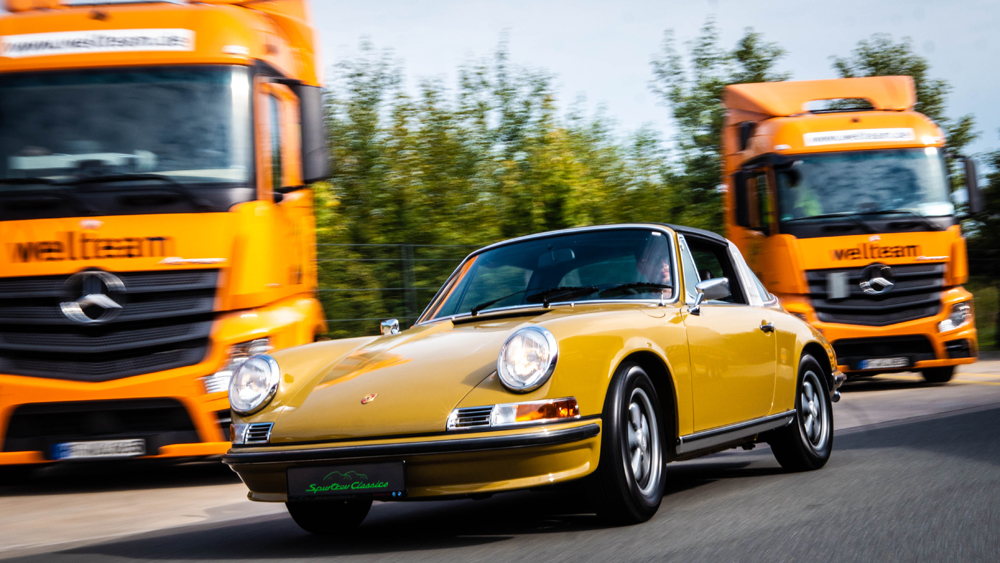 Rollout: Porsche 911S Targa Ölklappenmodell - Ein 11er lernt laufen...
